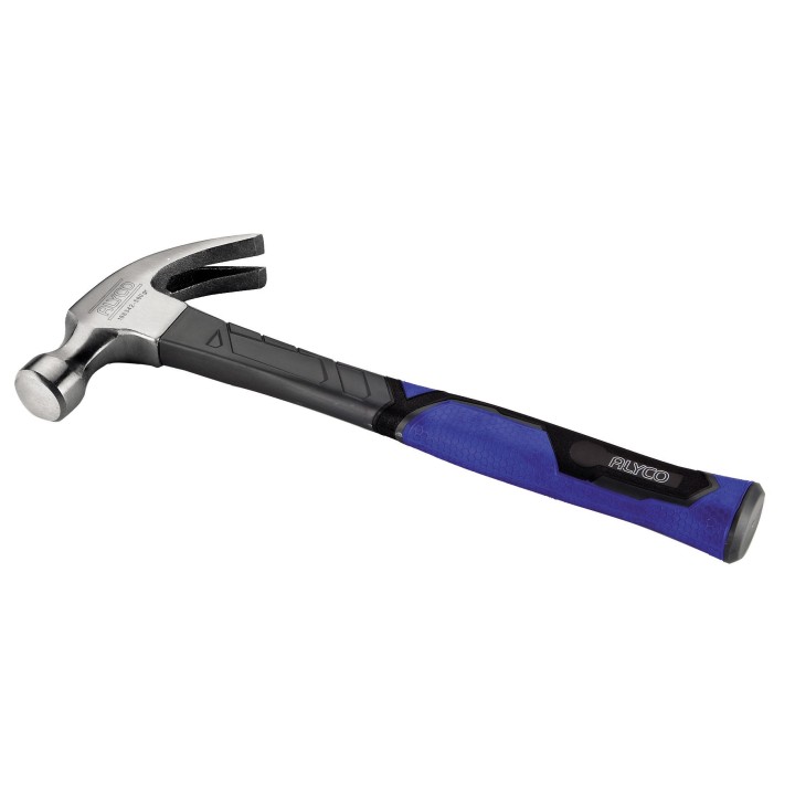 Martillo Uña Curva Americano Mango De Fibra De Vidrio ALYCO