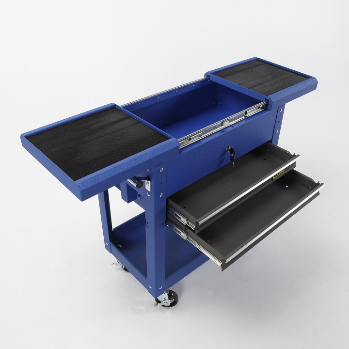 Carro de Taller Ligero de 3 Cajones con Apertura Superior Horizontal