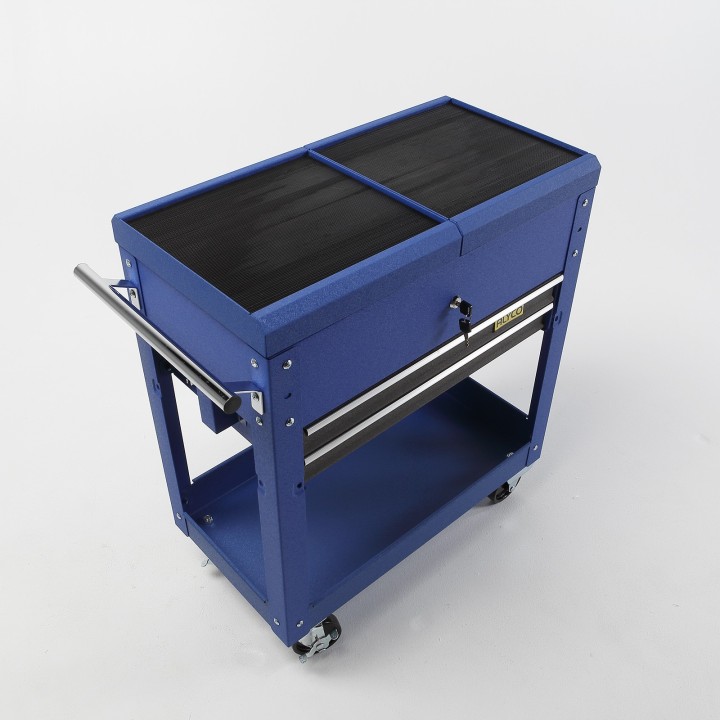 Carro de Taller Ligero de 3 Cajones con Apertura Superior Horizontal