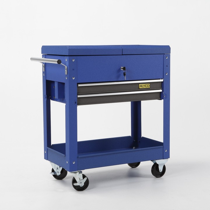 Carro de Taller Ligero de 3 Cajones con Apertura Superior Horizontal