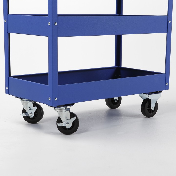 Carro de Taller Ligero de 1 Cajón y 2 Bandejas Alyco