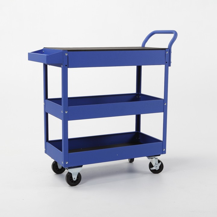 Carro de Taller Ligero de 1 Cajón y 2 Bandejas Alyco