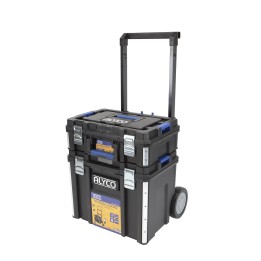 Conjunto Modular StackPro de 2 Cajas de Herramientas Pequeña (S) y