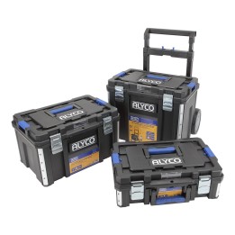 Conjunto Modular StackPro de 3 Cajas de Herramientas Pequeñas (S)