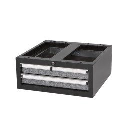 Cajonera Modular de 2 Cajones para Mesa de Trabajo ALYCO