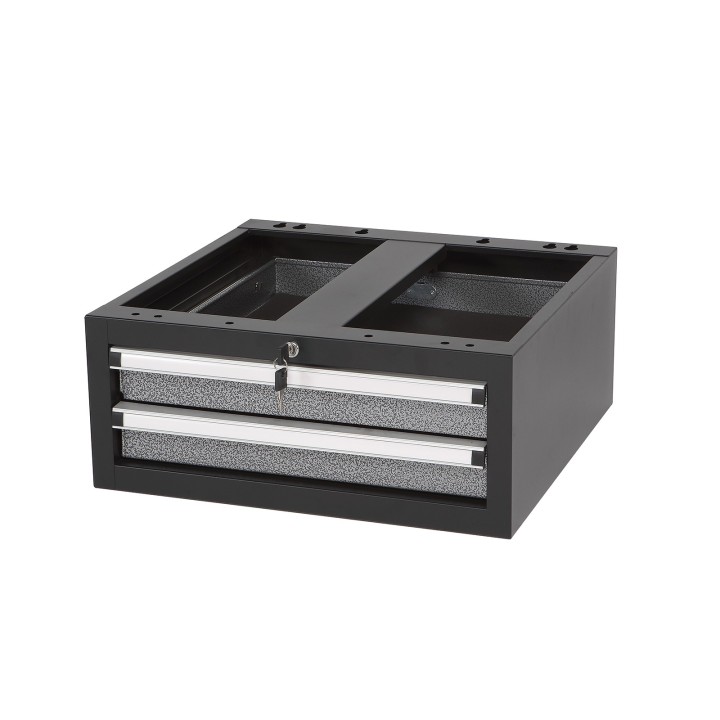 Cajonera Modular de 2 Cajones para Mesa de Trabajo ALYCO