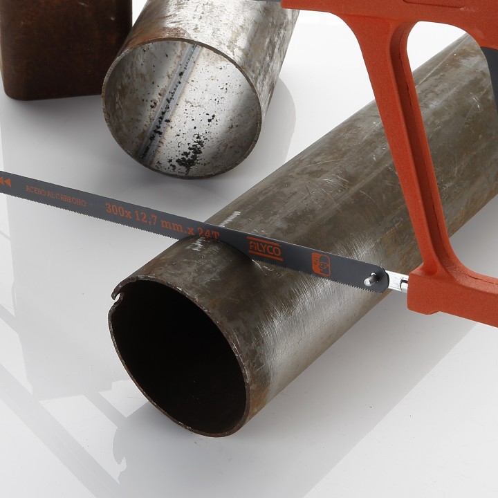 Arco De Sierra Cuerpo De Aluminio Para Metal ALYCO ORANGE