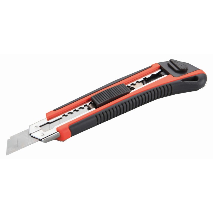 Cutter De Cuchilla Fragmentable De 18 Mm Con Guía Métalica ALYCO