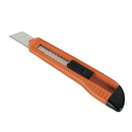 Cutter De Cuchilla Fragmentable De 18 Mm Con Guía De Plástico ALYCO