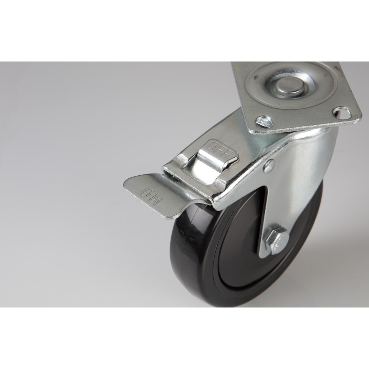 Rueda Movil 5"x1,5" para Carros 171160, 171175 ALYCO ORANGE