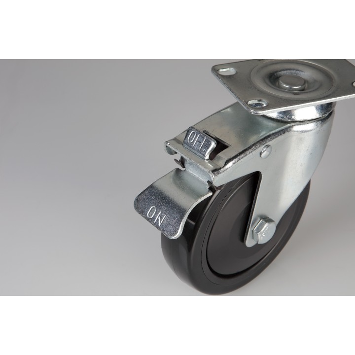 Rueda Movil 5"x1,5" para Carros 171160, 171175 ALYCO ORANGE