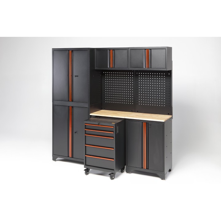 Conjunto Modular de 3 Módulos con Carro ALYCO ORANGE