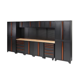 Conjunto Doble de 6 Módulos con Carro ALYCO ORANGE