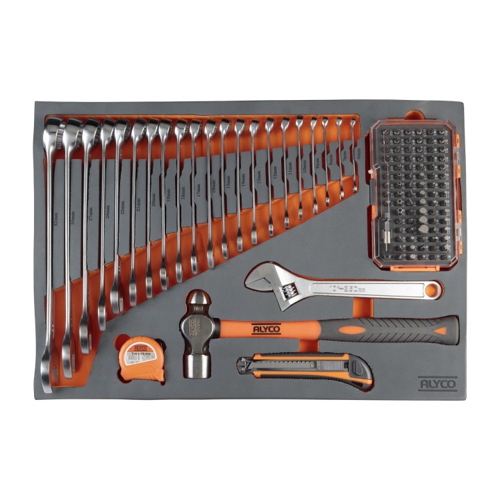Composición para Carro – 3 Bandejas con 235 Htas. ALYCO ORANGE
