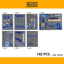 Carro de 7 Cajones con Composición Mediana de 142 Htas ALYCO