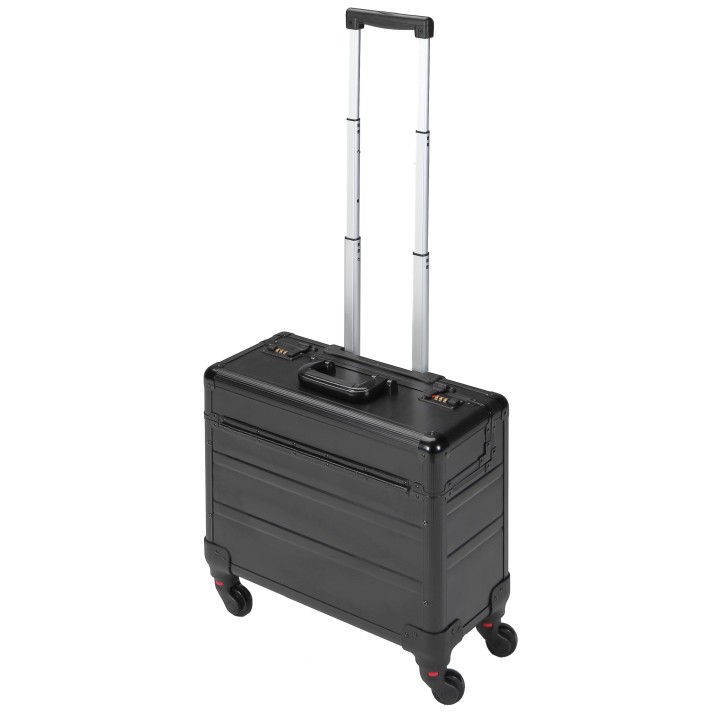 Maleta Trolley De Aluminio 4 Ruedas Y Bolsa De Nylon ALYCO
