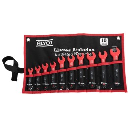 Juego De 10 Llaves Aisladas En Bolsa De Nylon ALYCO