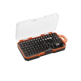 Juego De 85 Puntas De Atornillar De 1/4" En Caja De Plástico ALYCO