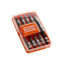 Juego De 9 Puntas De Atornillar De 1/4" Y Adaptador Magnético En