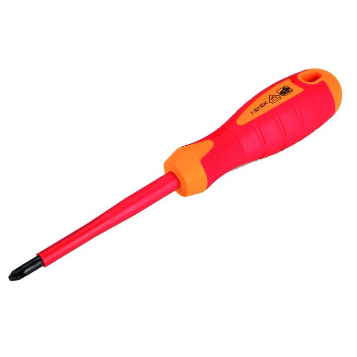 Destornillador De Boca Pozidrive Pz Aislado 1000V ALYCO ORANGE