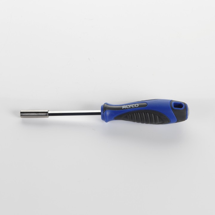 Mango Atornillador Con Adaptador Magnético Para Puntas De 1/4" ALYCO