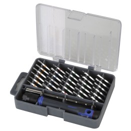 Juego De Destornillador Intercambiable Con 30 Varillas En caja De