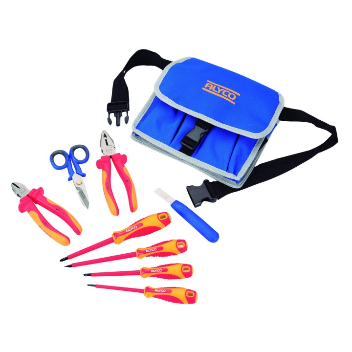 Bolsa de Nylon con 9 Herramientas Aisladas ALYCO