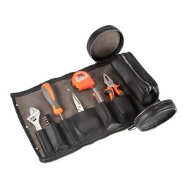 Bolsa Enrollable de Cuero Sintético PU con 14 Htas. ALYCO ORANGE