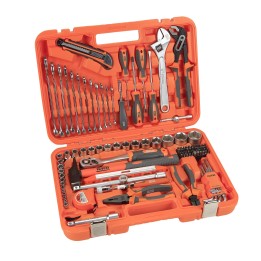 Juego de Herramientas Combinadas 113 Pzs ALYCO ORANGE