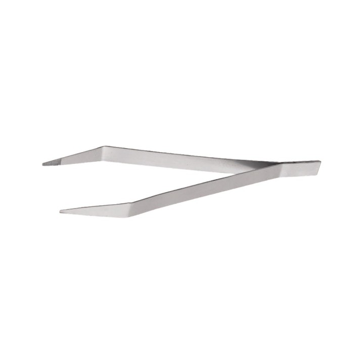 Pinza De Precisión Boca Curva Inoxidable
