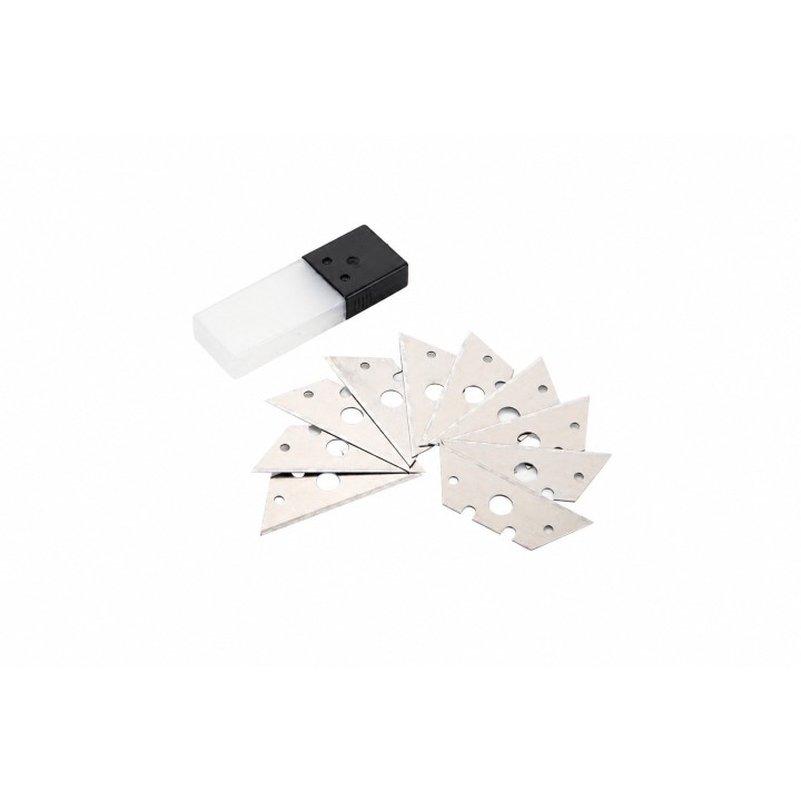Pack de 10 Cuchillas Trapezoidales Para Cortador De Pladur ALYCO