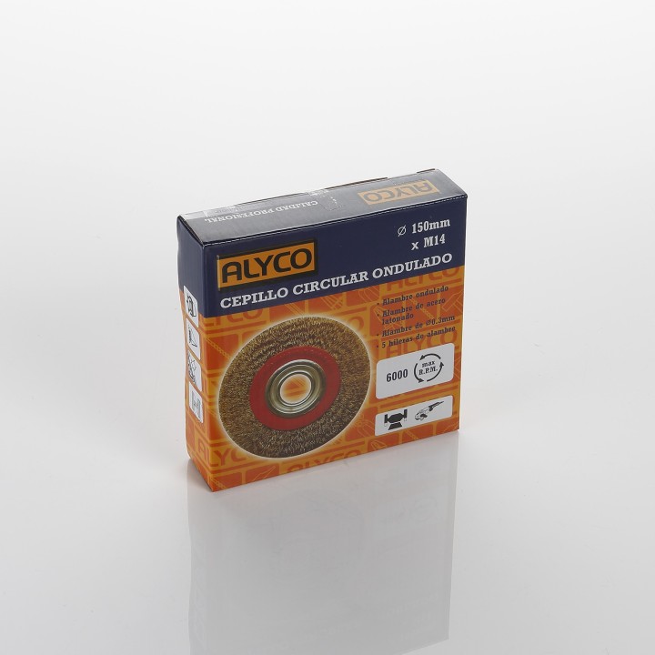Cepillo Metálico Circular Para Esmeriladoras ALYCO