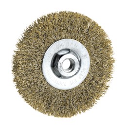 Cepillo Circular Metálico Latónado o De Acero inox. Para Amoladoras
