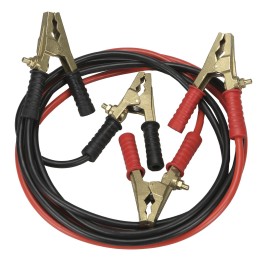 Cable De Arranque De Cobre 3,5M. Y Pinzas De Cobre Macizo 800A ALYCO