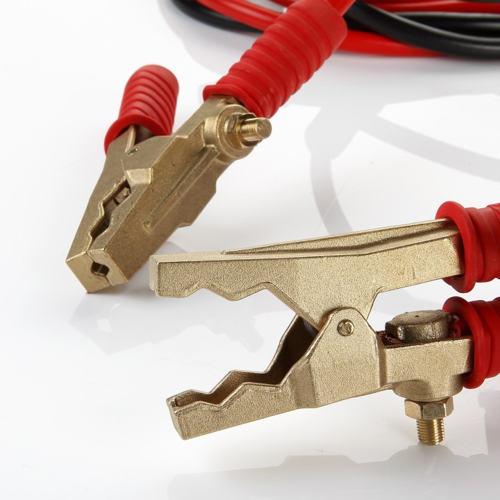 Cable De Arranque De Cobre 3,5M. Y Pinzas De Cobre Macizo 800A ALYCO