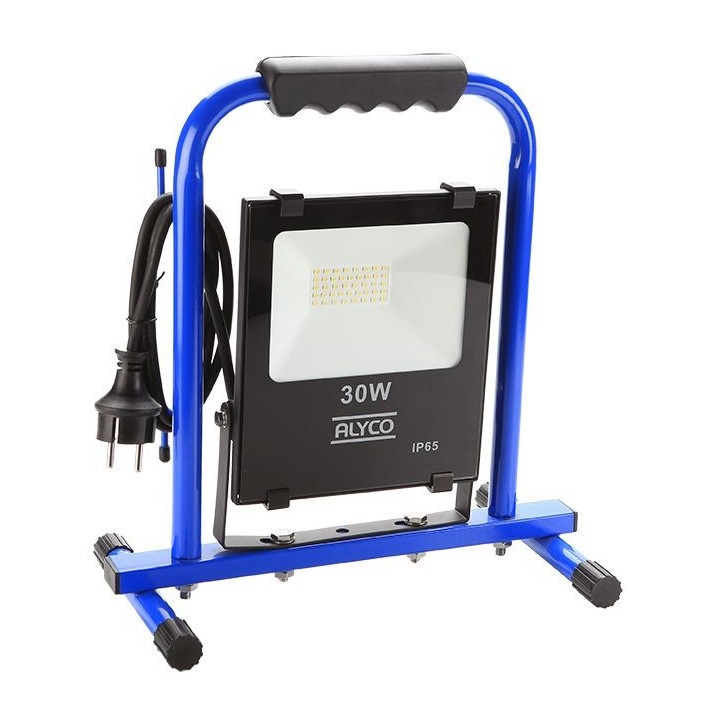 Proyector Inclinable Extrafino Soporte Metálico 30W Smd Ip65 ALYCO