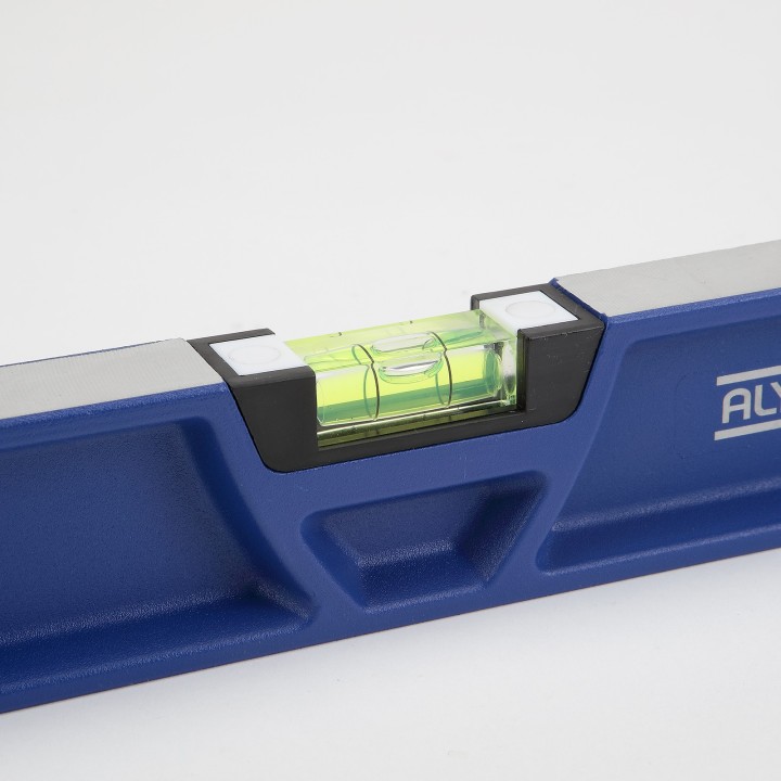 Nivel Tubular de 2 Fiolas de Aluminio Forjado ALYCO