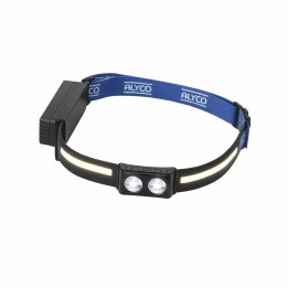 Linterna Frontal Recargable Flexible 2Led C/ Sensor COB 5 w