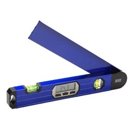 Nivel Tubular Angular Digital Con 2 Fiolas Con Cuerpo Rectangular De