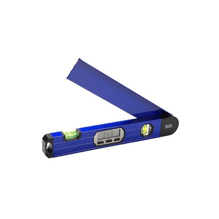 Nivel Tubular Angular Digital Con 2 Fiolas Con Cuerpo Rectangular De