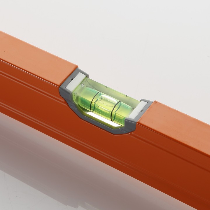 Nivel Tubular Magnético 3 Fiolas De Perfil Rectangular De Aluminio