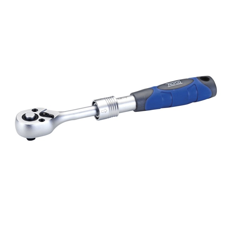 Llave de Carraca Extensible de 1/4" ALYCO
