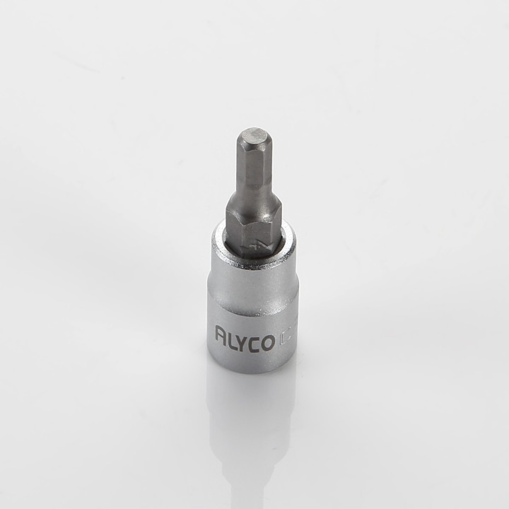 Llaves De Vaso Con Punta Hexagonal De 1/4" ALYCO