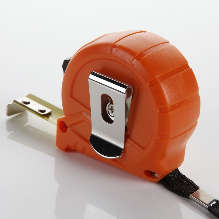 Flexómetro Métalico Cuerpo Bimaterial ALYCO ORANGE