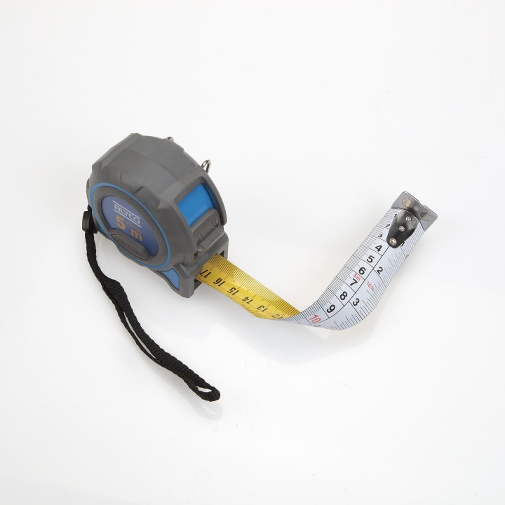 Flexómetro Magnético Métrica/Pulgada con Cuerpo Bimaterial ALYCO