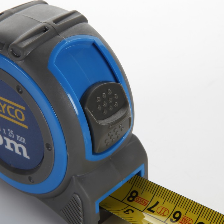 Flexómetro Metálico con Cuerpo Bimaterial ALYCO