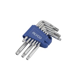 Juego De Llaves Torx Inviolable, Soporte De Plástico ALYCO