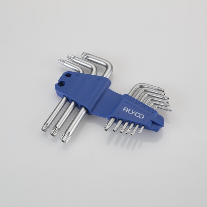Juego De Llaves Torx Inviolable, Soporte De Plástico ALYCO
