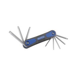 Juego De Llaves Torx Inviolable, Navaja Bicomponente ALYCO