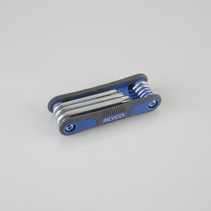 Juego De Llaves Torx Inviolable, Navaja Bicomponente ALYCO